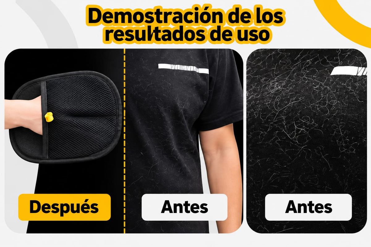 Guantes Quitapelos para Mascotas